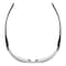 Ergodyne SAGA, Safety Glasses, Anti-Fog, Clear Lens, Matte Black Frame, Frameless SAGA-AF - alternate 7